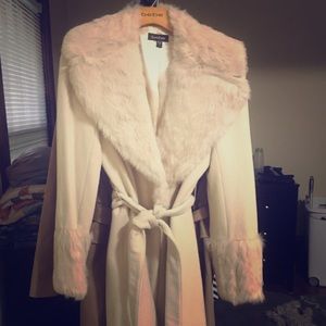 Bebe long dressy coat